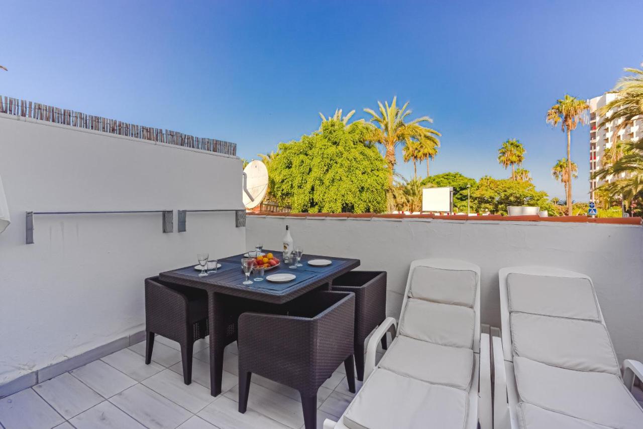 Fantastic Large Studio In Front Of Beach Heated Pool Wifi Arona  Luaran gambar