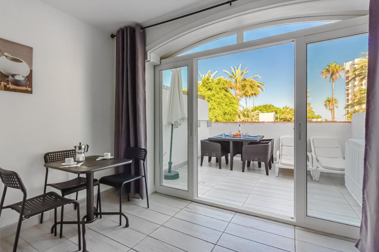 Fantastic Large Studio In Front Of Beach Heated Pool Wifi Arona  Luaran gambar