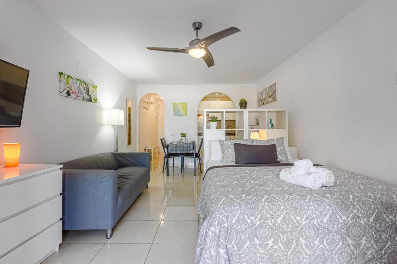 Fantastic Large Studio In Front Of Beach Heated Pool Wifi Arona  Luaran gambar